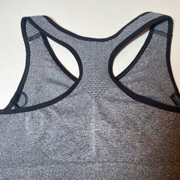 Active by Old Navy Women’s Go Dry Racerback Workout Sports Bra Gray Sz.M NEW - Picture 5 of 5